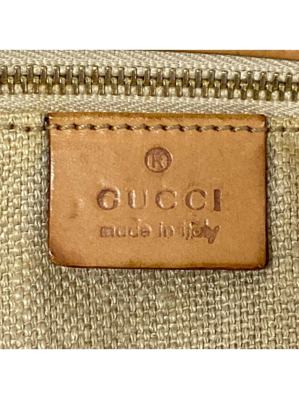 Gucci Tote Flora Bamboo Ivory Dark Green Multi Leather - Picture 8 of 11